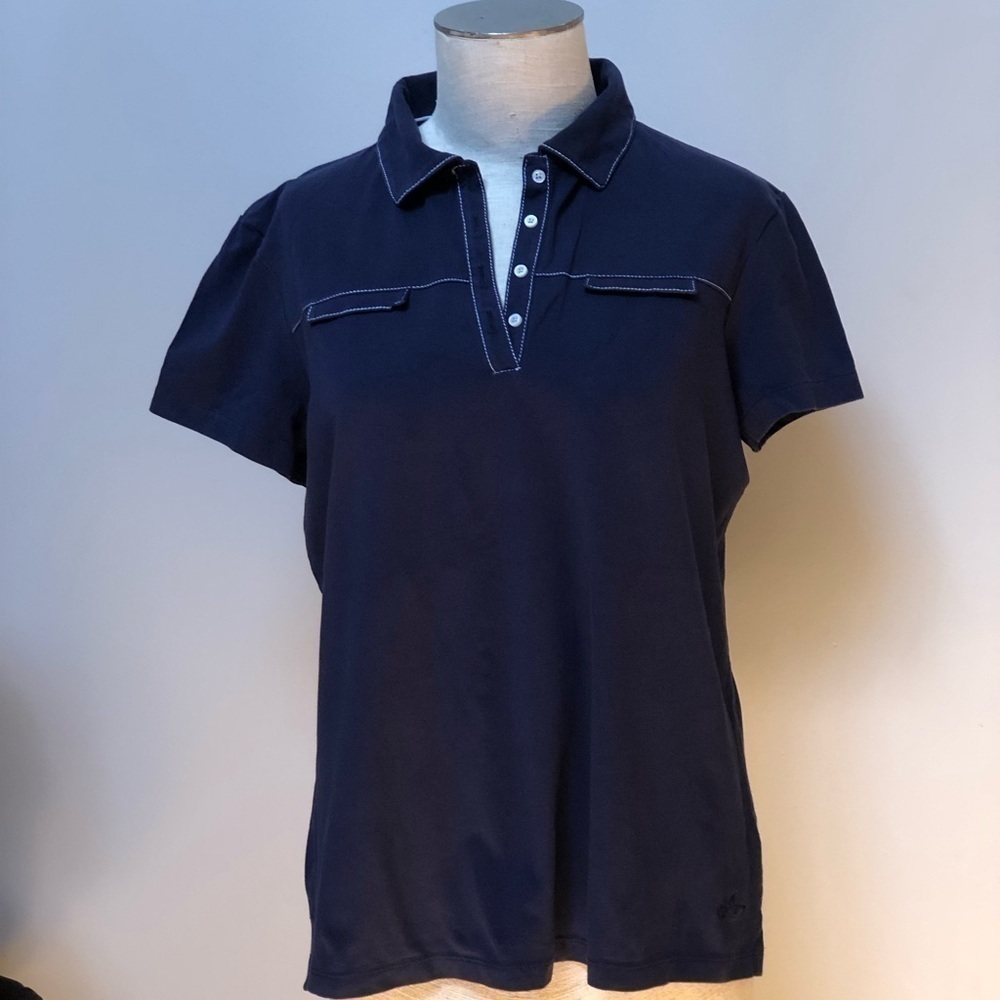 𝅺LADY Hagen Hydro Dry Blue shirt size‎ Large
